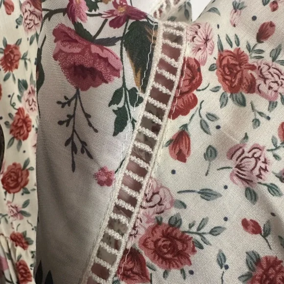 Umgee Multicolor Flowy Floral Dress Size XL - Picture 3 of 7